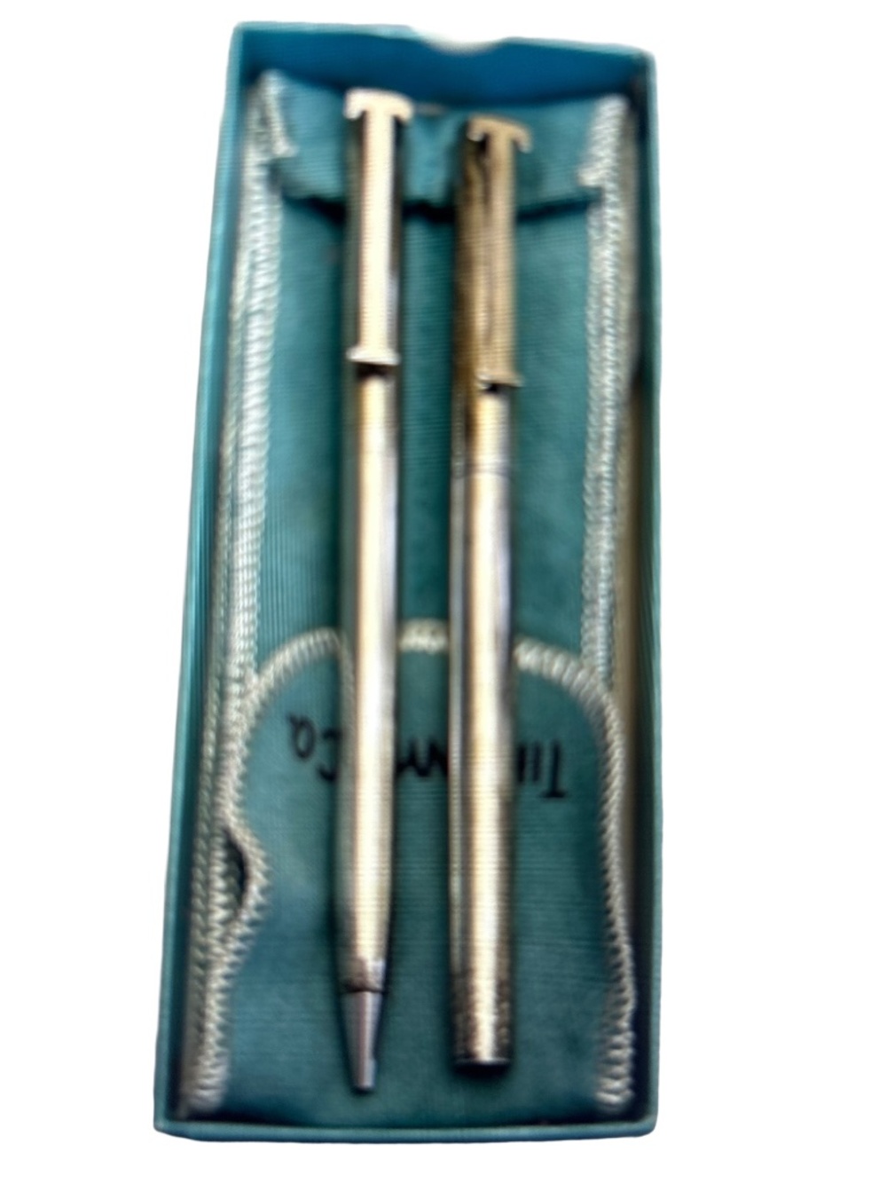 Vintage Tiffany & Co. Sterling Silver T Clip Pen 20th Anniversary American Honda - Picture 2 of 12